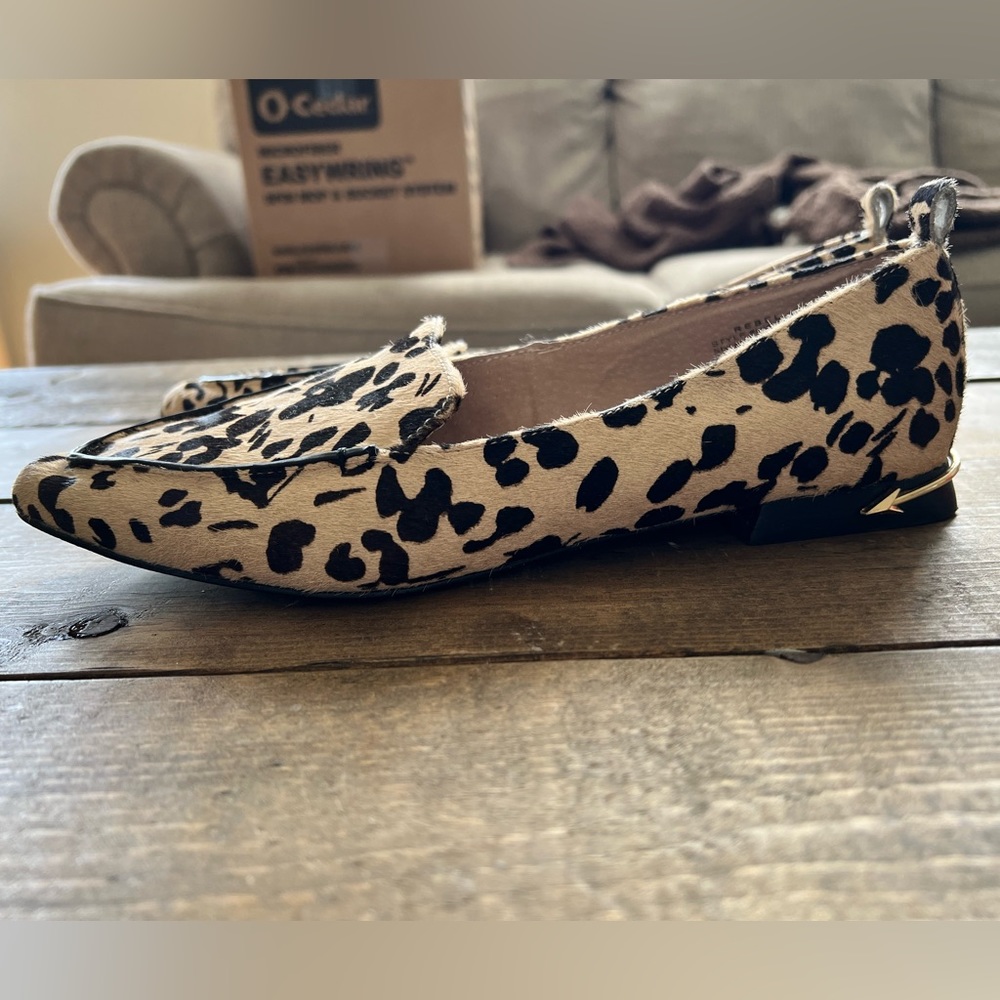 Rebel Wilson Emma Calfskin Leather Flats